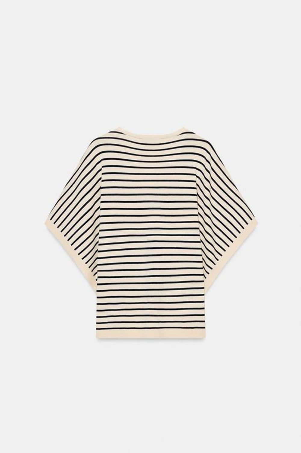 ZARA ТОП С ШИРОКИМИ РУКАВАМИ, ПОЛОСКИ