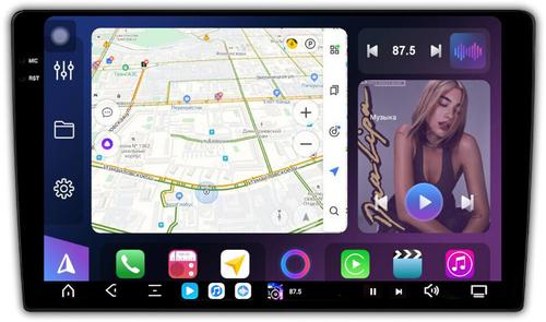 Магнитола для Hyundai i30 2 2012-2017 - FarCar S500-TS20 монитор 9.5" 2K QLED на Android 14, Быстрейшая, CarPlay, 4G SIM-слот