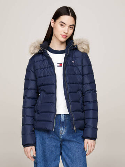 Пуховая куртка Tommy Jeans - темно-синий(DW0DW18312)