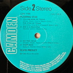 Elvis ‎– Flaming Star (Англия 1980г.)