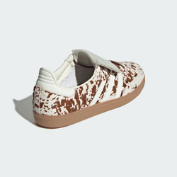 ADIDAS Кроссовки Samba с анималистическим принтом, белый/розовый