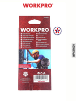 Подвес шнур страховочный (темляк) с карабином и кольцом WORKPRO WP439010