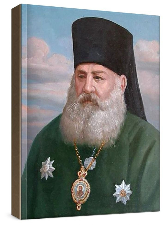Митрофан Астраханский (рукописная икона)