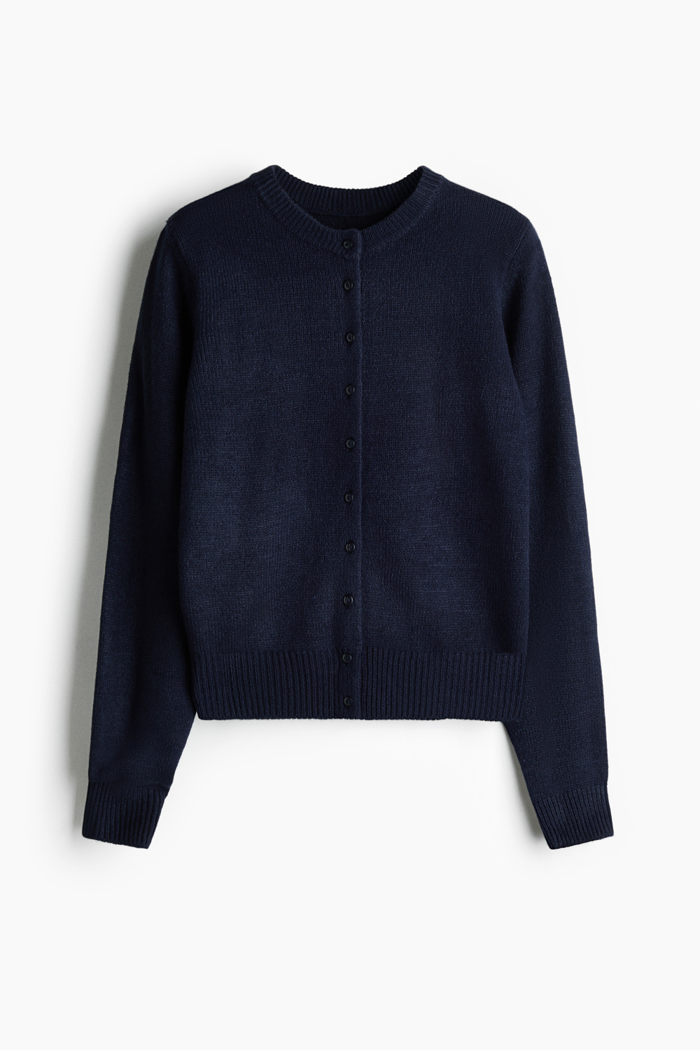 Текстурный трикотажный кардиган — длинные рукава - H&M