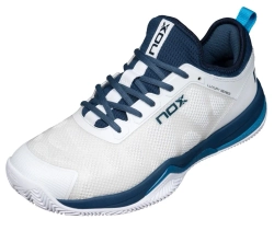 Мужские кроссовки для Padel NOX Nerbo - white/swedish blue