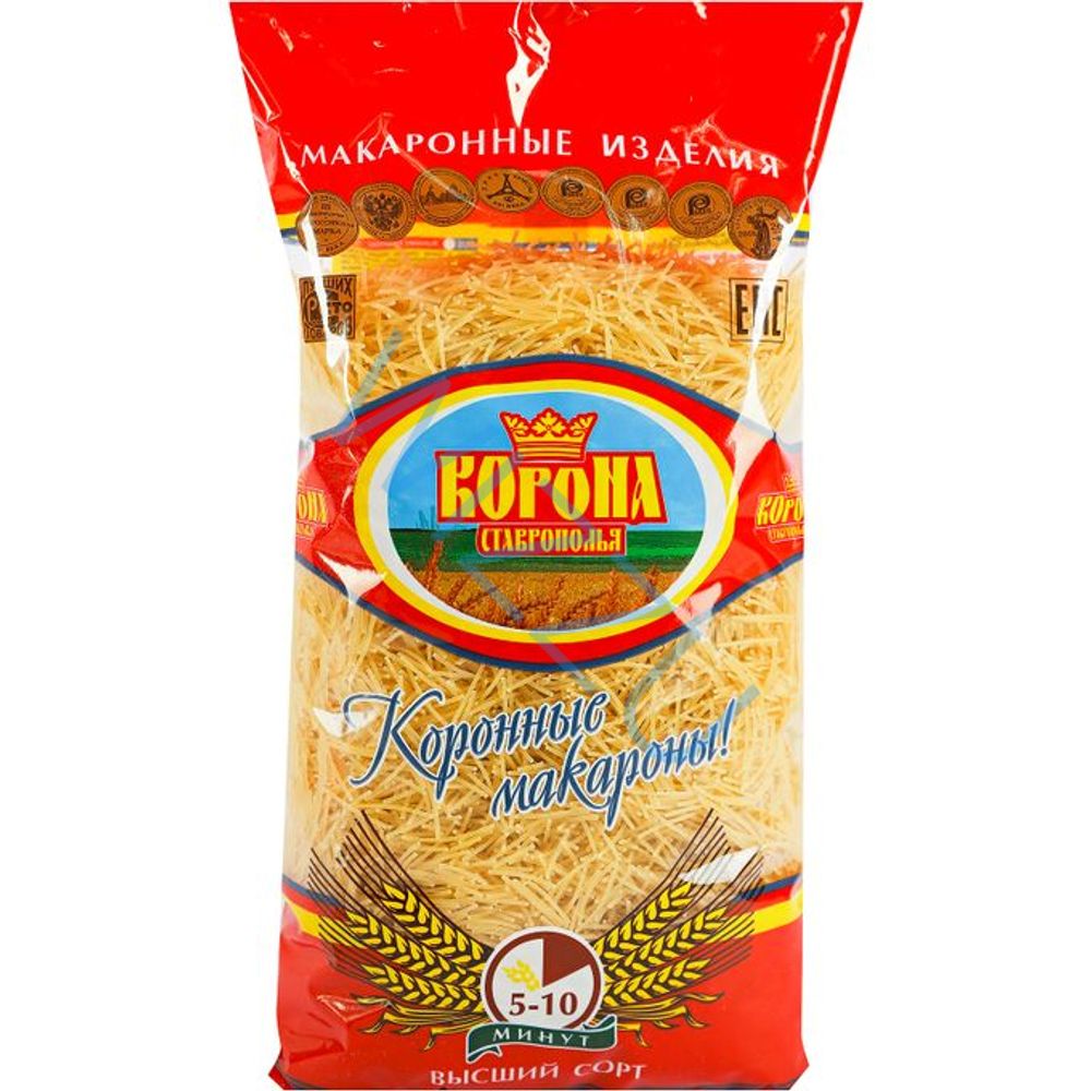 Макаронные изделия "ромашка" корона ставрополья 5 кг