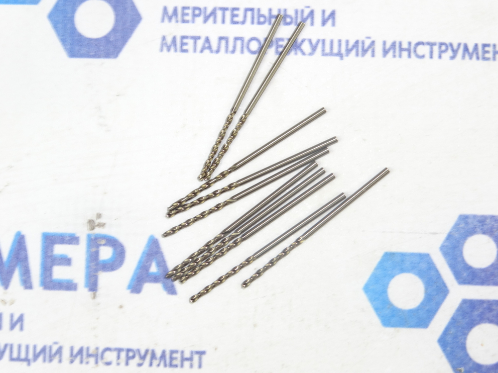 Сверло по металлу ц/х 1,3 мм DIN338 HSSCo5 INOX Fanar арт. w2-101811-0130 (10шт)