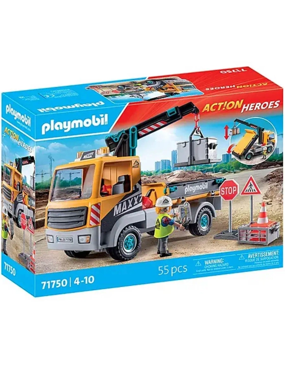 Набор Строительный грузовик с краном Playmobil 71750