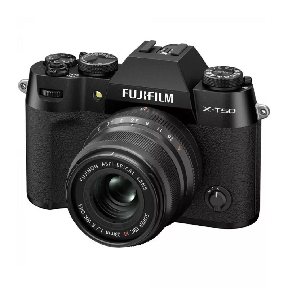 Фотоаппарат Fujifilm X-T50 Body, беззеркальный со сменной оптикой, черный