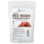 Micro Ingredients, органический экстракт красного гриба рейши, 454 г (16 унций)