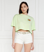 Футболка Summer flag Tommy Jeans - лимонный(DW0DW18141)