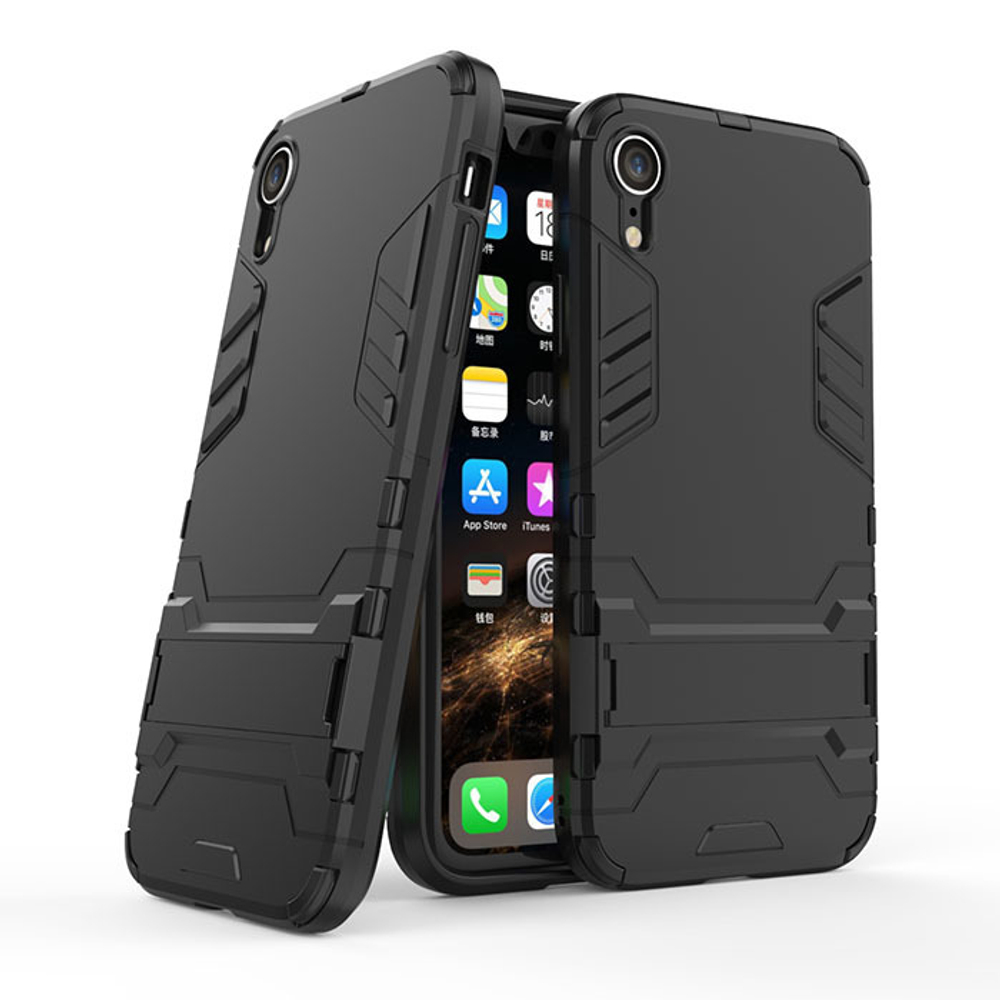 Противоударный чехол Transformer-2 с функцией подставки для iPhone XR