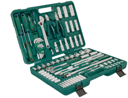 S04H52483S Набор инструмента универсальный 1/4", 1/2"DR, 83 предмета