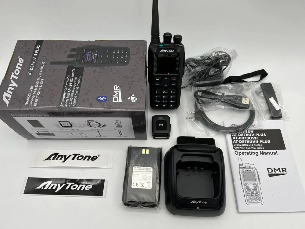 Средства связи AnyTone DMR AT-D878UV II Plus