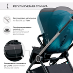 Коляска 2в1 SBL Elegante Chrome Grey