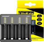 Зарядное устройство для аккумуляторов LiitoKala Lii-L16340, для Li-ion 3,7 В, 0.5 А 4 слота