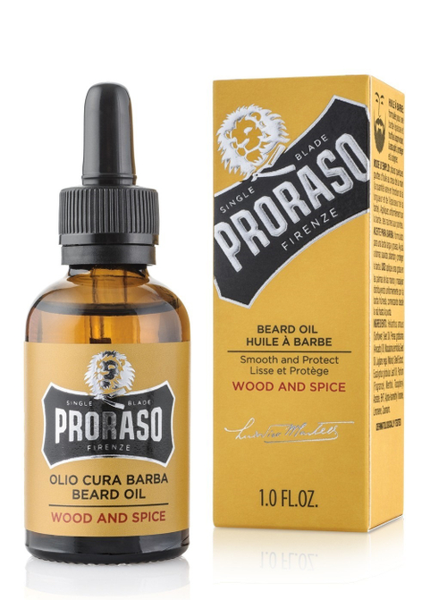 Proraso Wood and Spice - Масло для бороды 30 мл