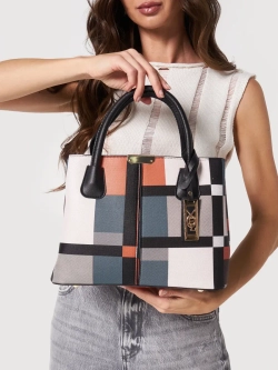 Сумка через плечо кожаная тоут классика средняя