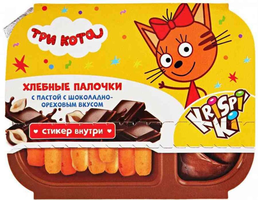 Хлебные Палочки с Шок Три Кота Каникулы 35гр