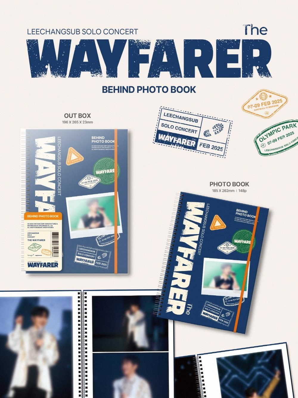 публикация LEECHANGSUB - THE WAYFARER 2025 SOLO CONCERT ENCORE BEHIND PHOTO BOOK