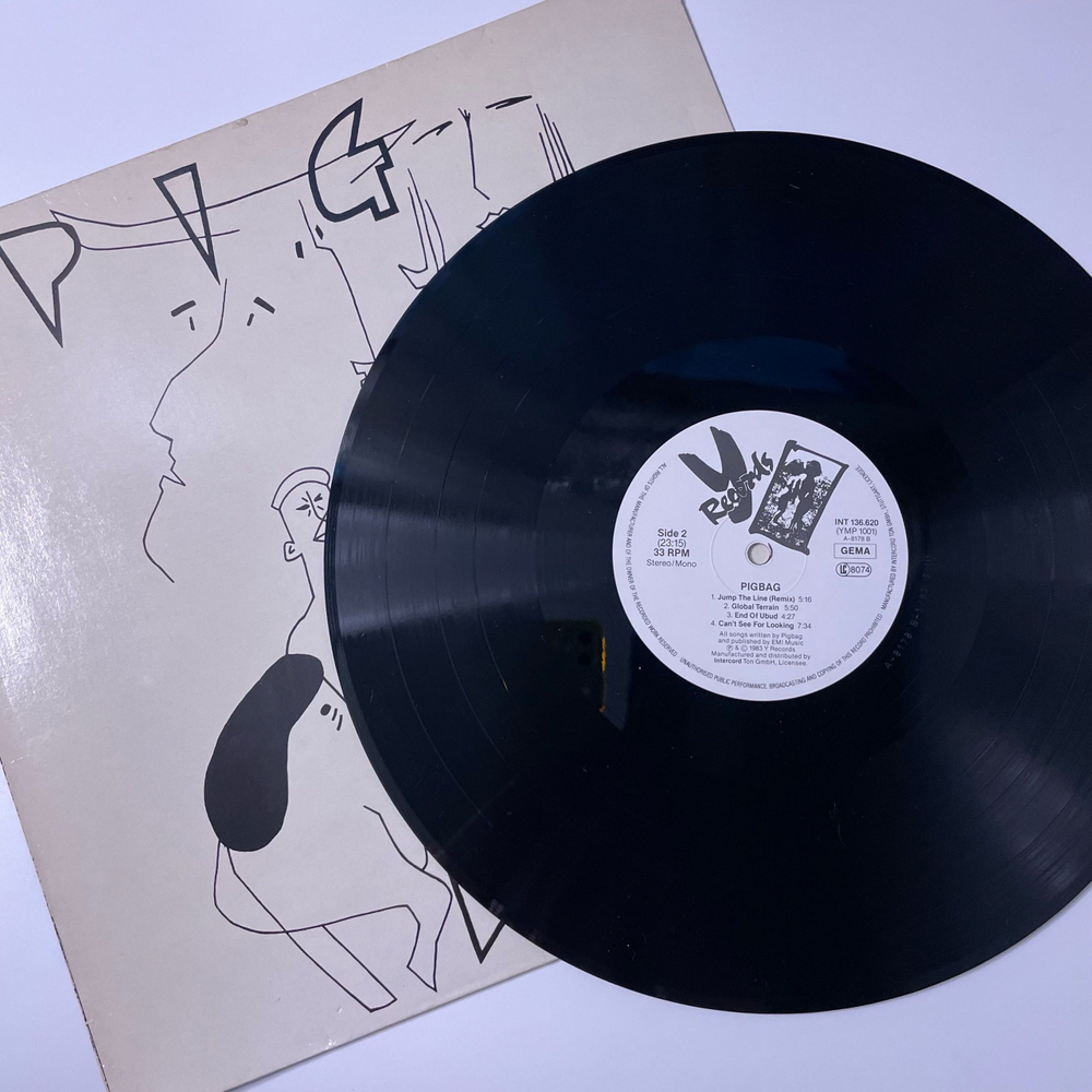 Винтажная виниловая пластинка LP Pigbag (Германия 1983)