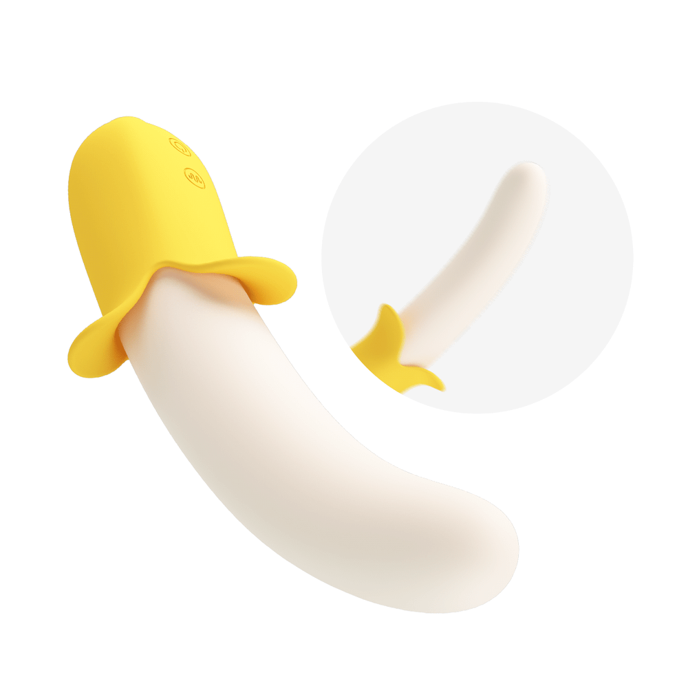 Силиконовый вибратор 19,5см Pretty Love Banana Geek BI-014957