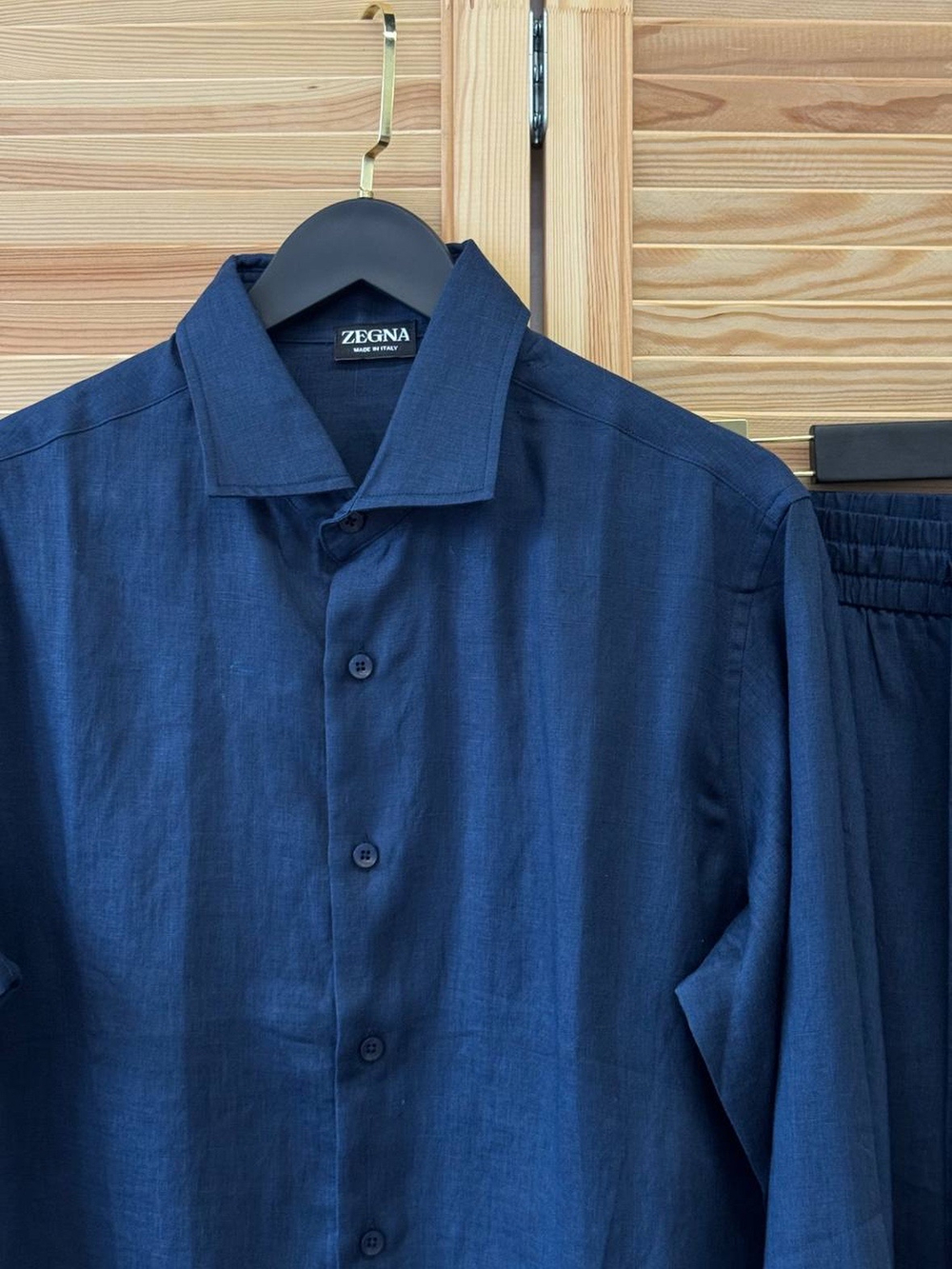 Льняной костюм Zegna