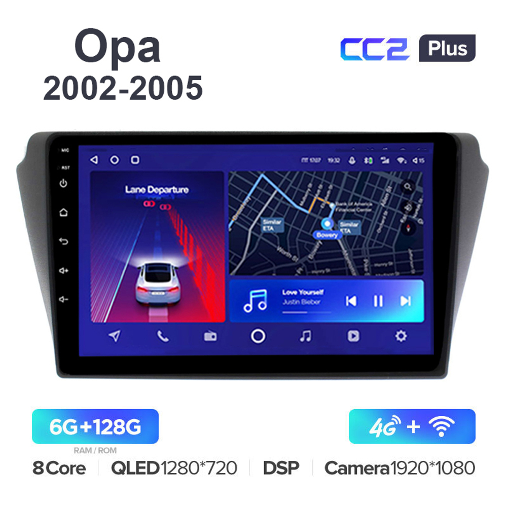 Teyes CC2 Plus 10,2"для Toyota Opa 2002-2005