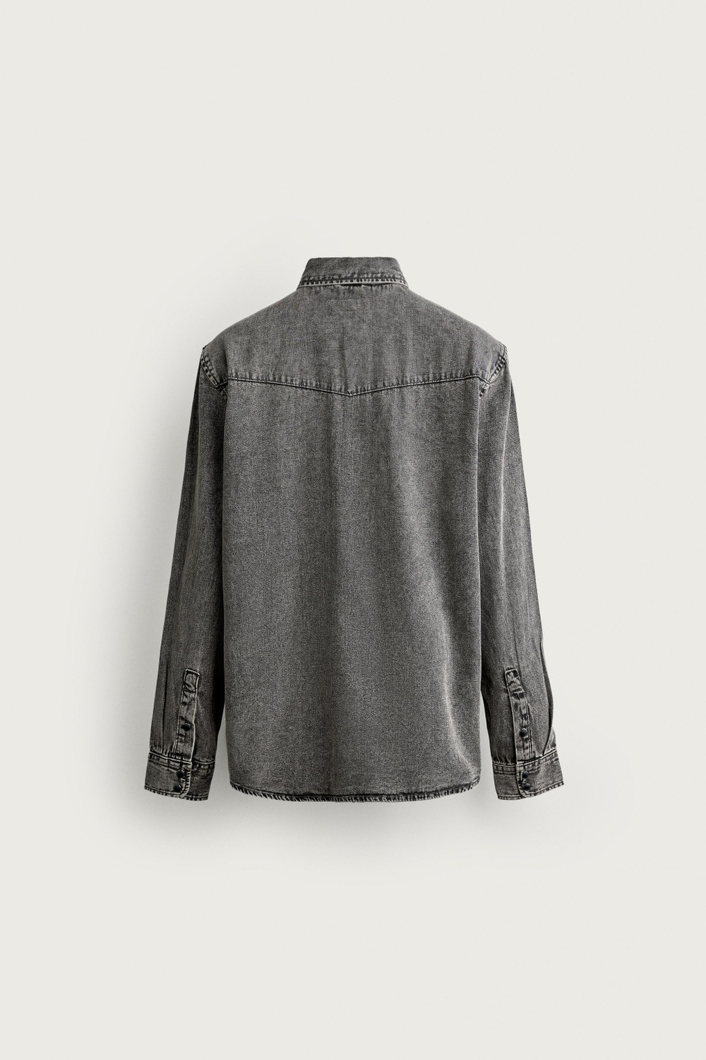 ДЖИНСОВАЯ РУБАШКА REGULAR FIT — ZARA · 6987/370