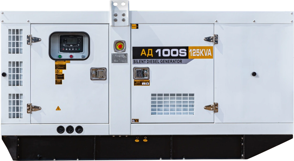 Дизельный генератор EcoPower АД100-T400eco 100 кВт, Ricardo в кожухе