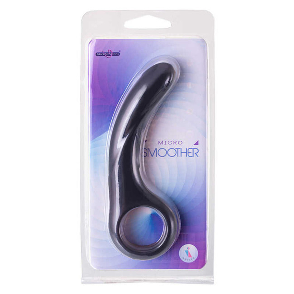 Анальный массажер Micro Smoother (Цвет: черный)