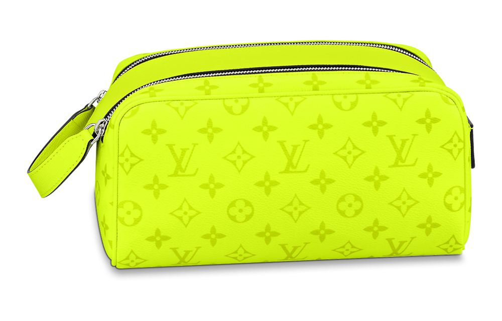 LOUIS VUITTON Dopp Kit Neon Yellow