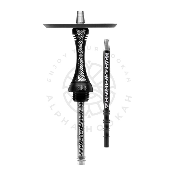 Alpha Hookah Model X – Artist Collection Black matte (Черный матовый)