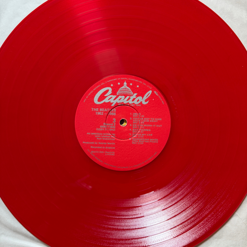 The Beatles ‎– 1962-1966 2LP (США 1978г.) Red