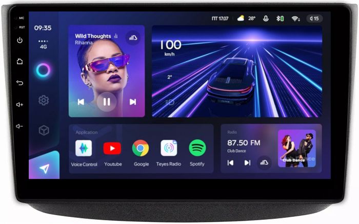 Магнитола для Mercedes-Benz Viano/Vito W639 2003-2006 - Teyes CC3 Android 10, Быстрая, CarPlay, SIM-слот