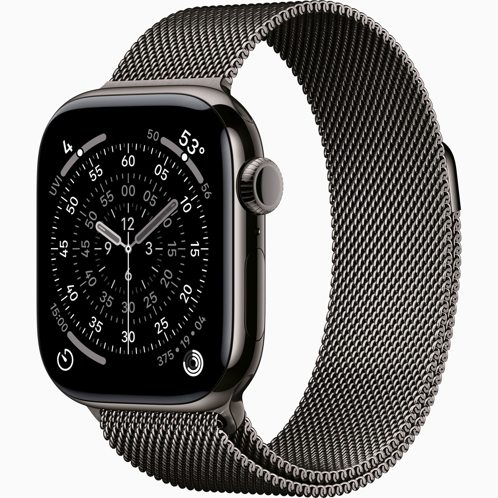 Умные часы Apple Watch Series 11 42мм Slate Titanium Case с Slate Milanese Loop