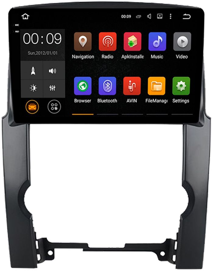 Магнитола для KIA Sorento XM 2009-2012 - AIROC 2K RX-2302 Android 13, Быстрая, QLed+2K, CarPlay, SIM-слот