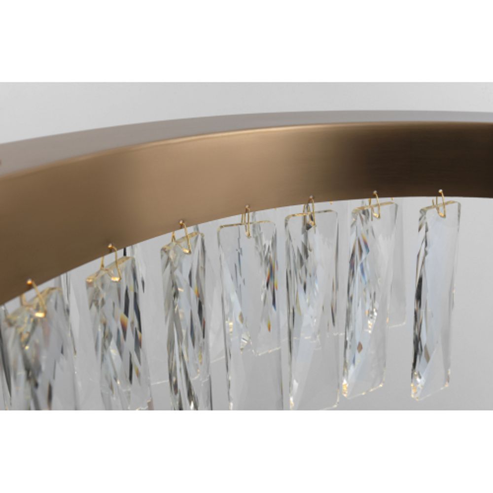 Люстра Rivoli Mary 6129-101 cветодиодная LED 28 Вт 3000 К хрусталь | Rivoli