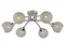 Люстра потолочная Rilon 07641/6 CHROME, 6×40 Вт, хромированная