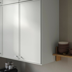 IKEA ASPUDDEN  (ИКЕА АСПУДДЕН)  -  Дверь - светло-серая 40х40 см