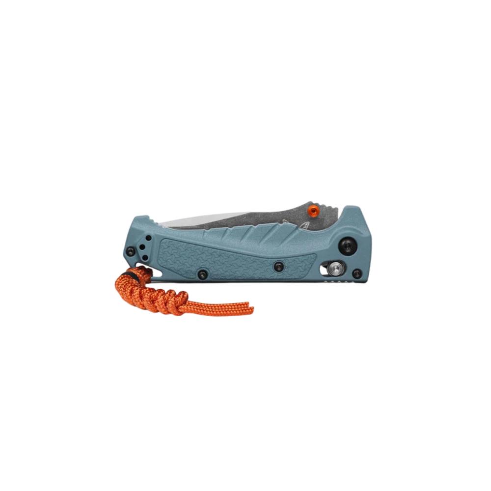 Нож складной полусеррейтор Benchmade Mini Adira™ | Depth Blue | Drop-Point