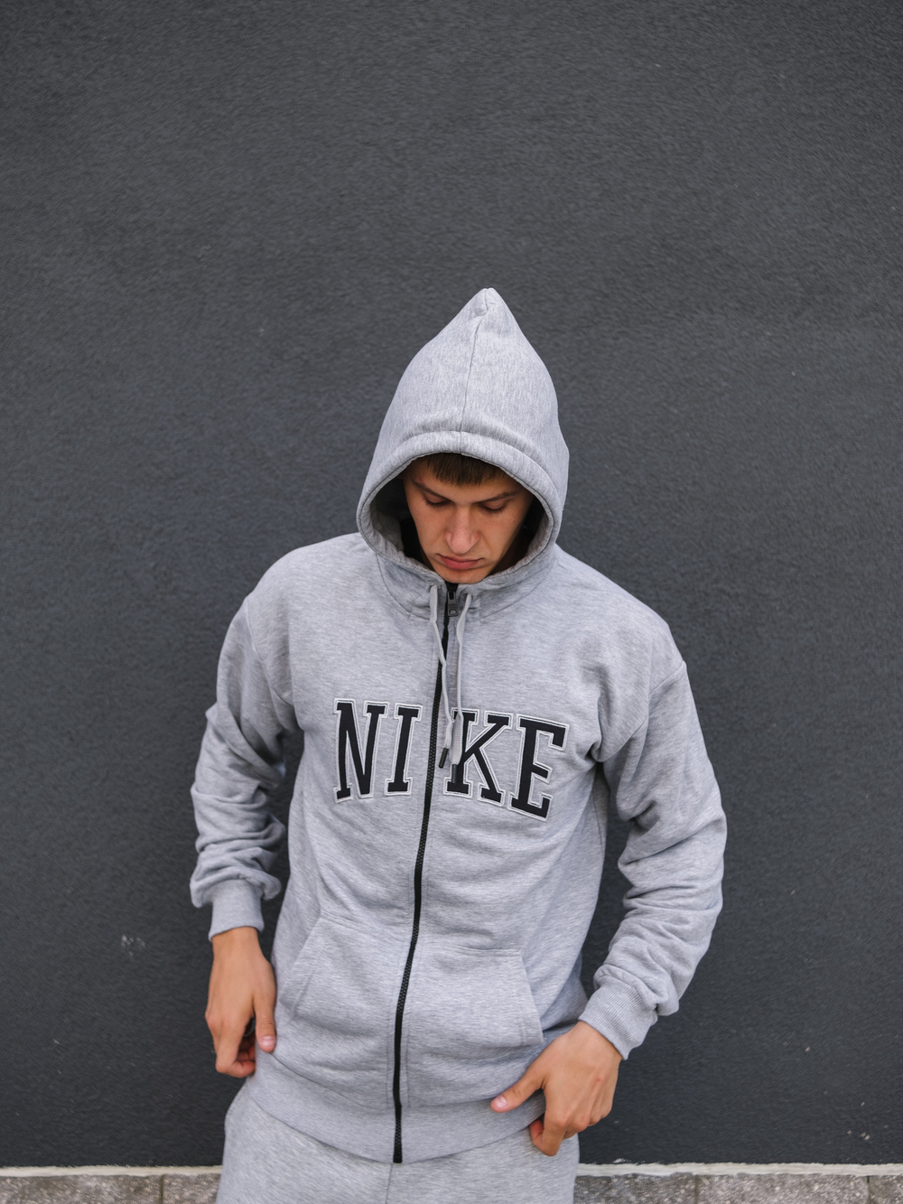 Олимпийка Nike #1346 (сер.)