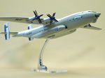 Модель самолета Ан-22 (М1:100, ВТА России, RA-09309)