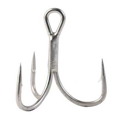 Крючки рыболовные PowerGrip STH-46TN, #1/0, (6шт), тройник