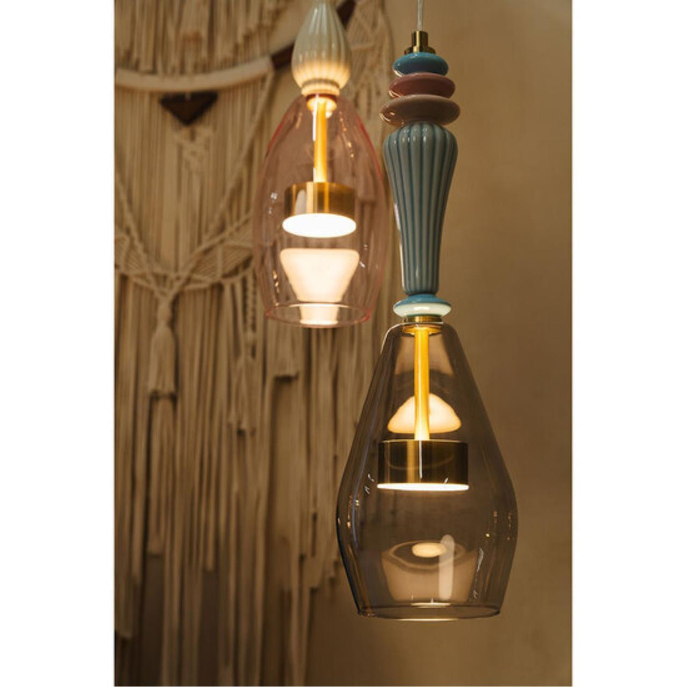 Подвесной светодиодный светильник Arte Lamp CORAL A2405SP-9BR