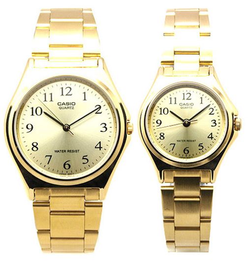 Парные часы Casio Standard: MTP-1130N-9B и LTP-1130N-9B