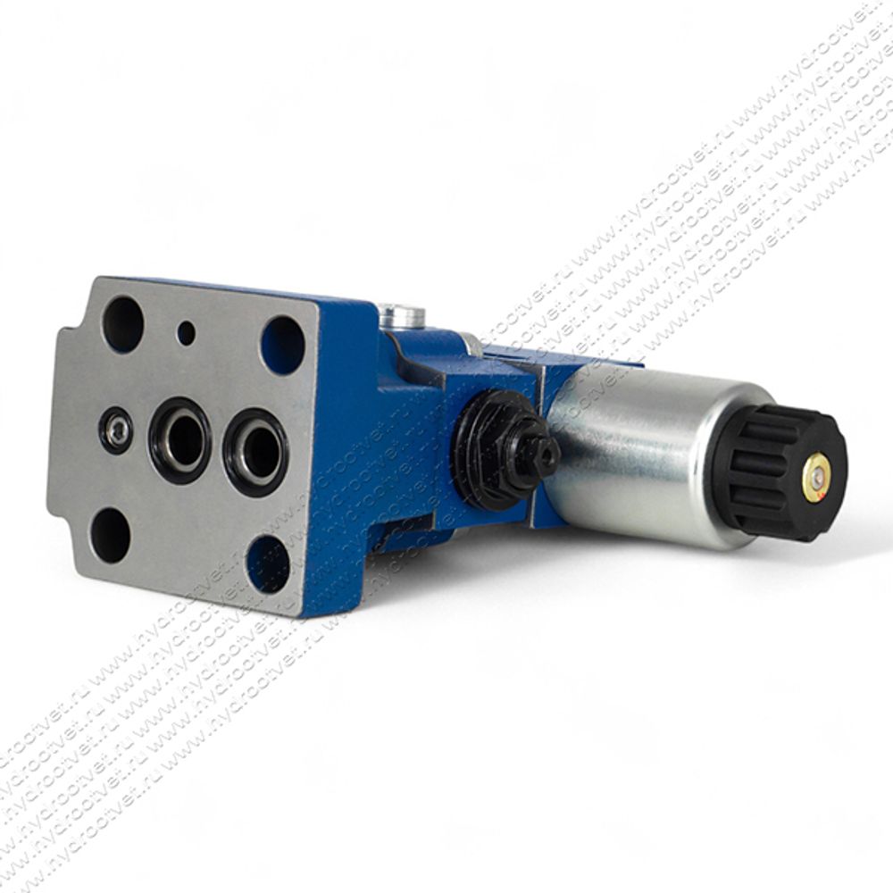 DBW10B2-5X/315CG24N9K4 - Предохранительный клапан Ду10 с давлением настройки до 315 бар, управление - X и Y - внутренние с разгрузкой B = открыт с электроуправлением G24