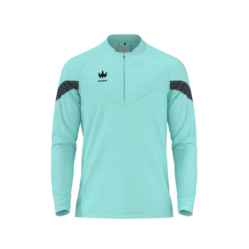 Джемпер тренировочный Evolution 24 Drill Top — Hyper turq/anthracite
