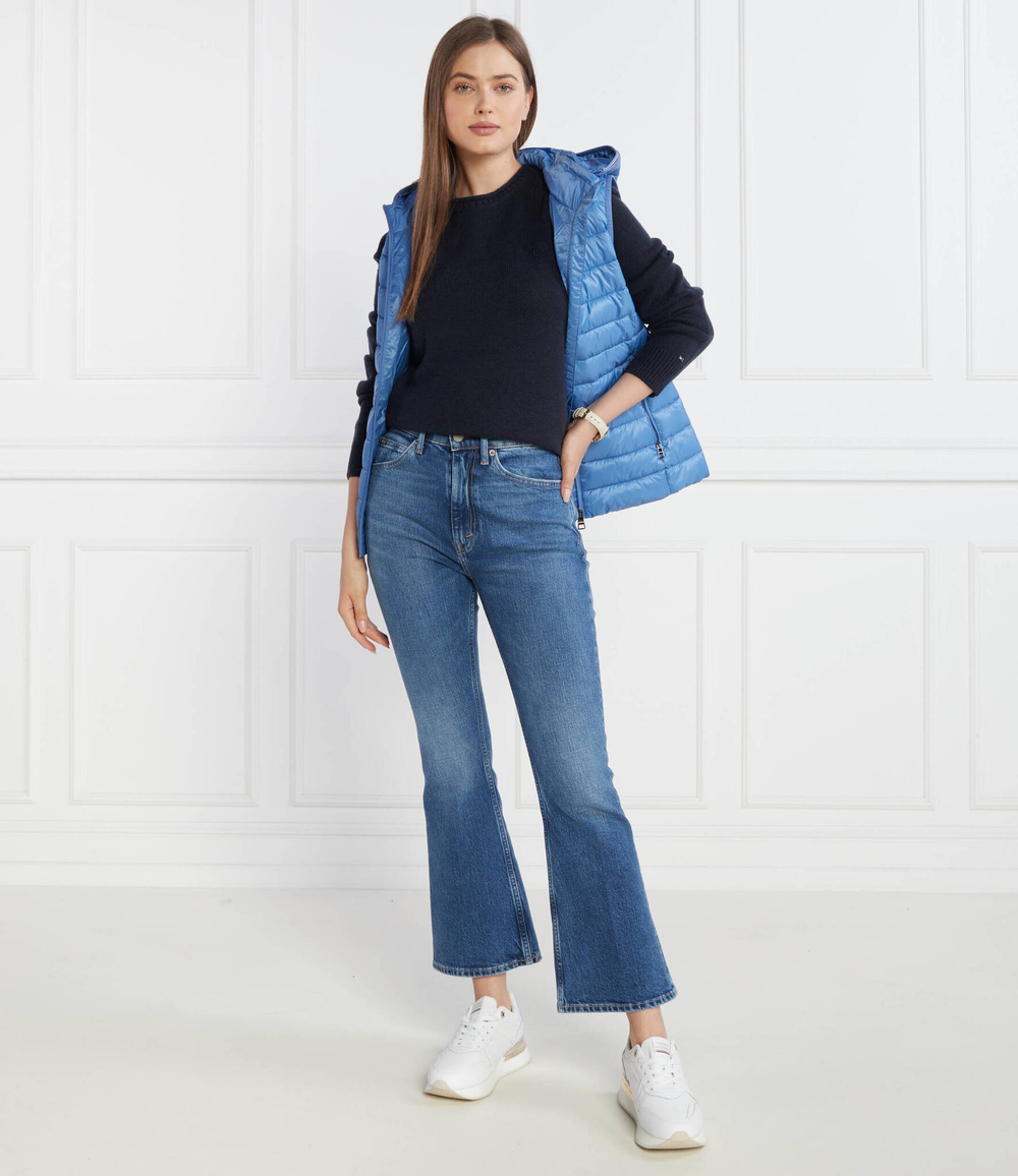 Хлопковый свитер mid gg c-nk Tommy Hilfiger - темно-синий(WW0WW41171)