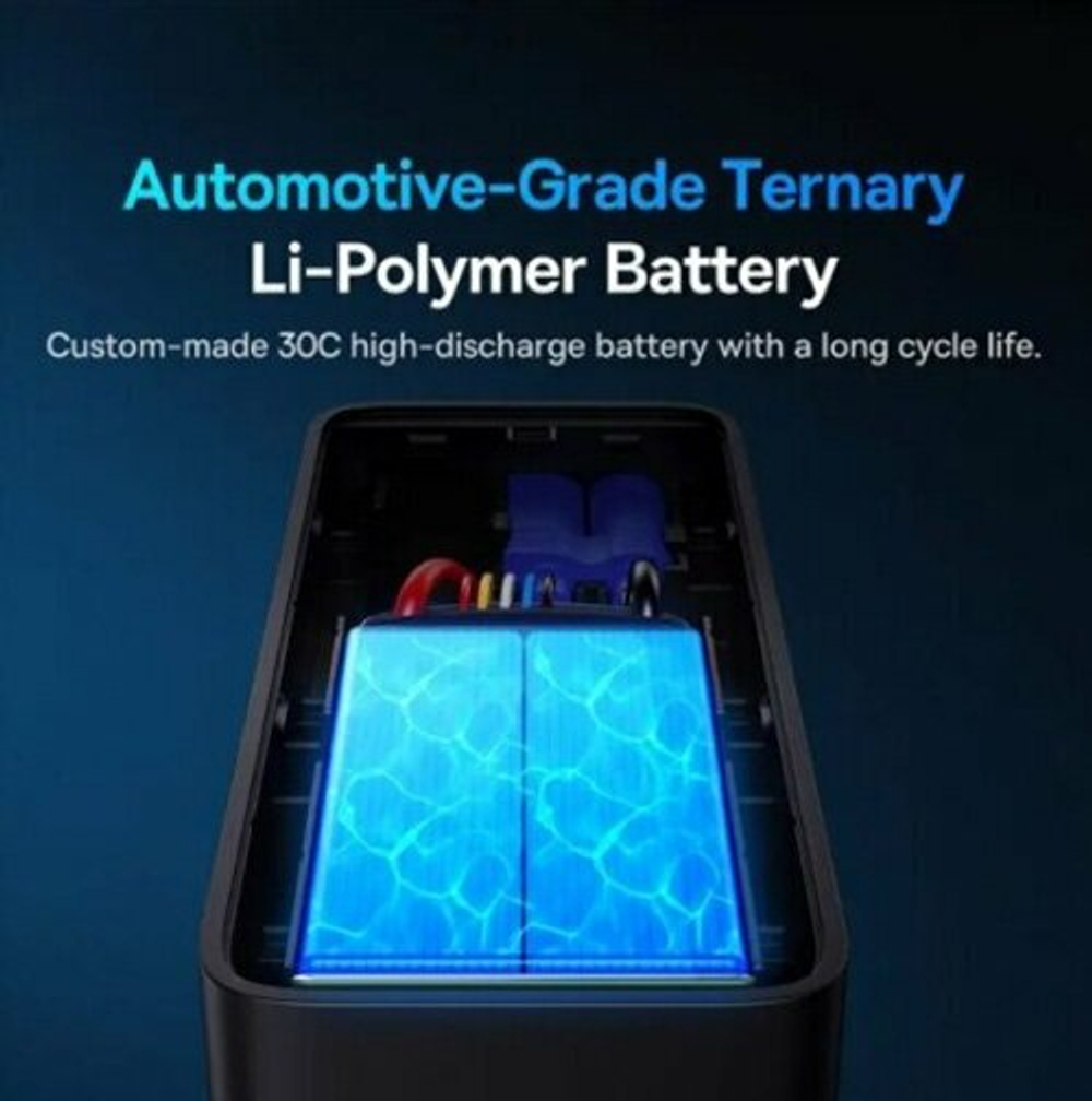 Устройство пусковое портативное бустер 6000mAh 600A в коробке BASEUS BS-CH006